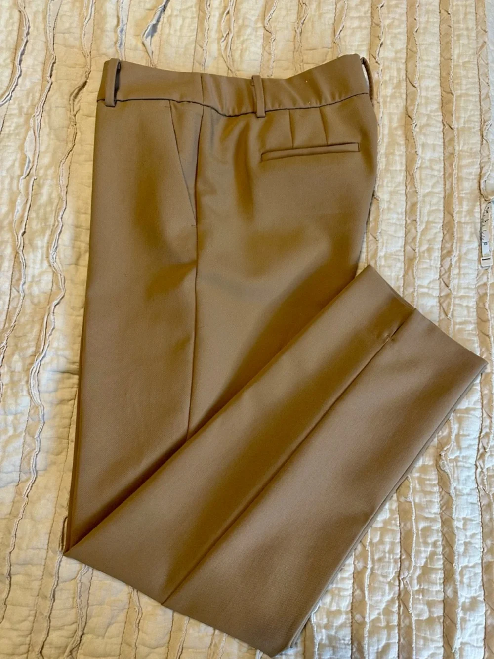 Talbots Tan Hampshire Ankle Pants Women’s size 4 - Picture 3 of 10